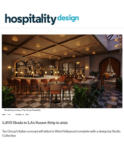 Hospitality Design | October 12, 2021