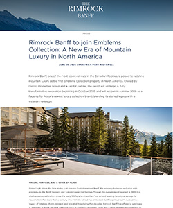 Rimrock Banff | June 26, 2025